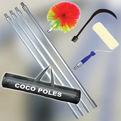Coco Poles Aluminium Adjustable Smart Polkekka 3